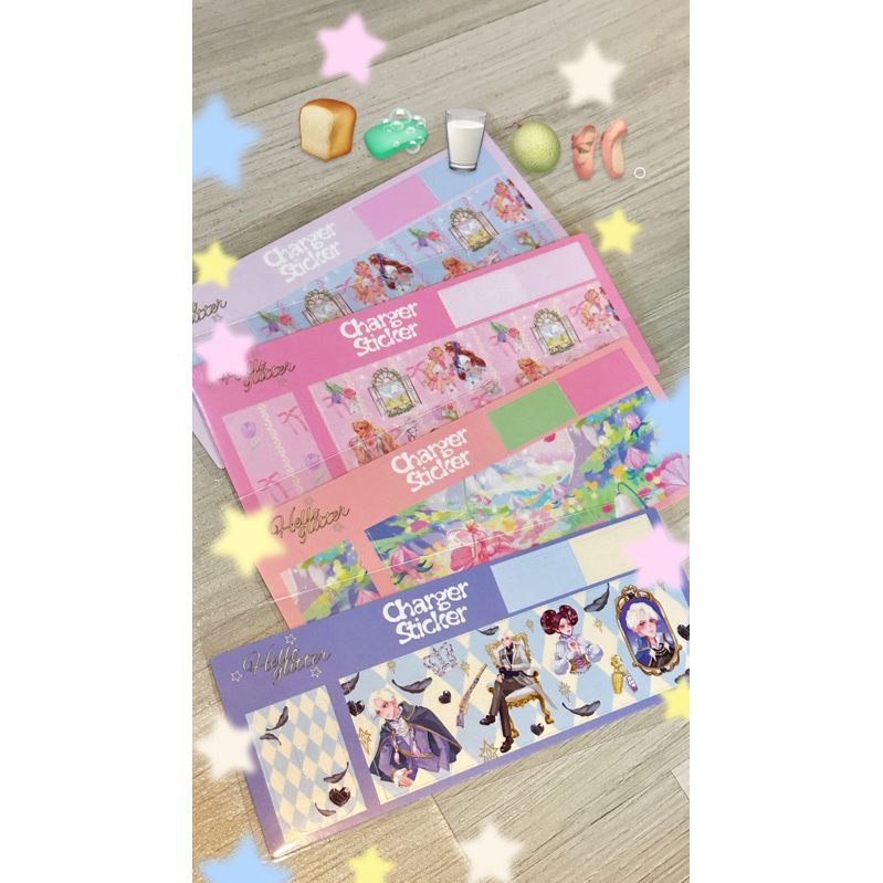 Charger Sticker  สติกเกอร์ติดหัวชาร์จ PVC ♡by helloxglitter ราคา ถูกที่สุด ดีลบีเคเค แกลเลอรีภาพที่ 8