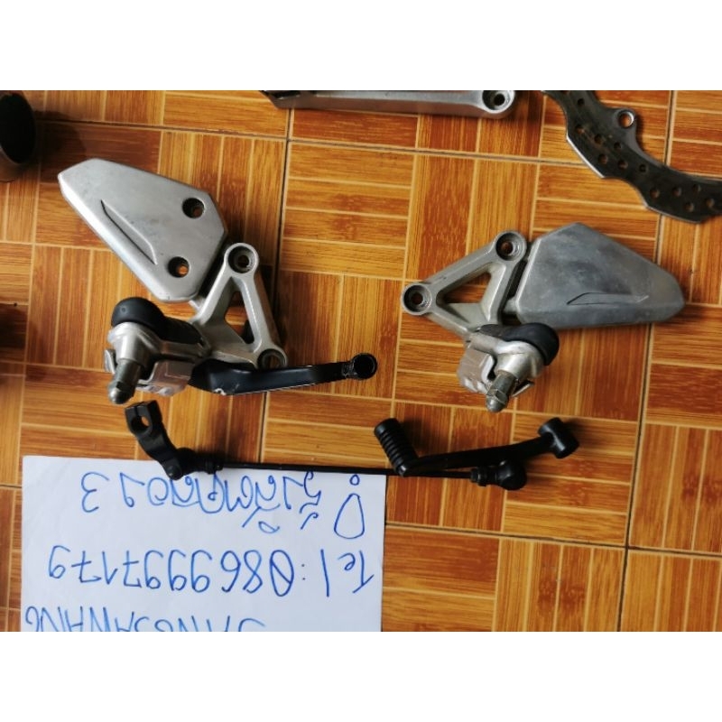 เกียร์โยงเดิม CB/CBR650F ซ้ายขวาพร้อมขาเตะ