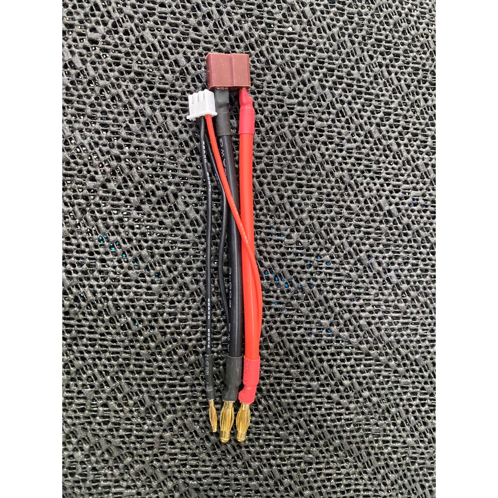ปลั๊กแบตเตอรี่ Lipo 2S ใช้ได้กับทุกmAh เหมาะสำหรับแบตเคสแข็งขั้วปลั๊กดีน-T plug