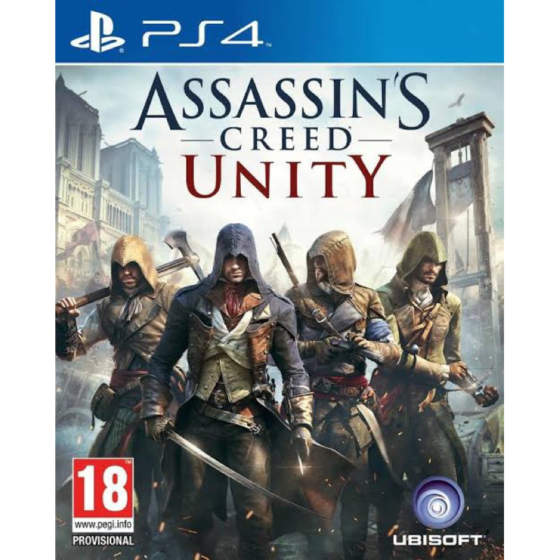 [เกมส์Ps4] Assassins Creed UNITY Ps4 (มือ2)