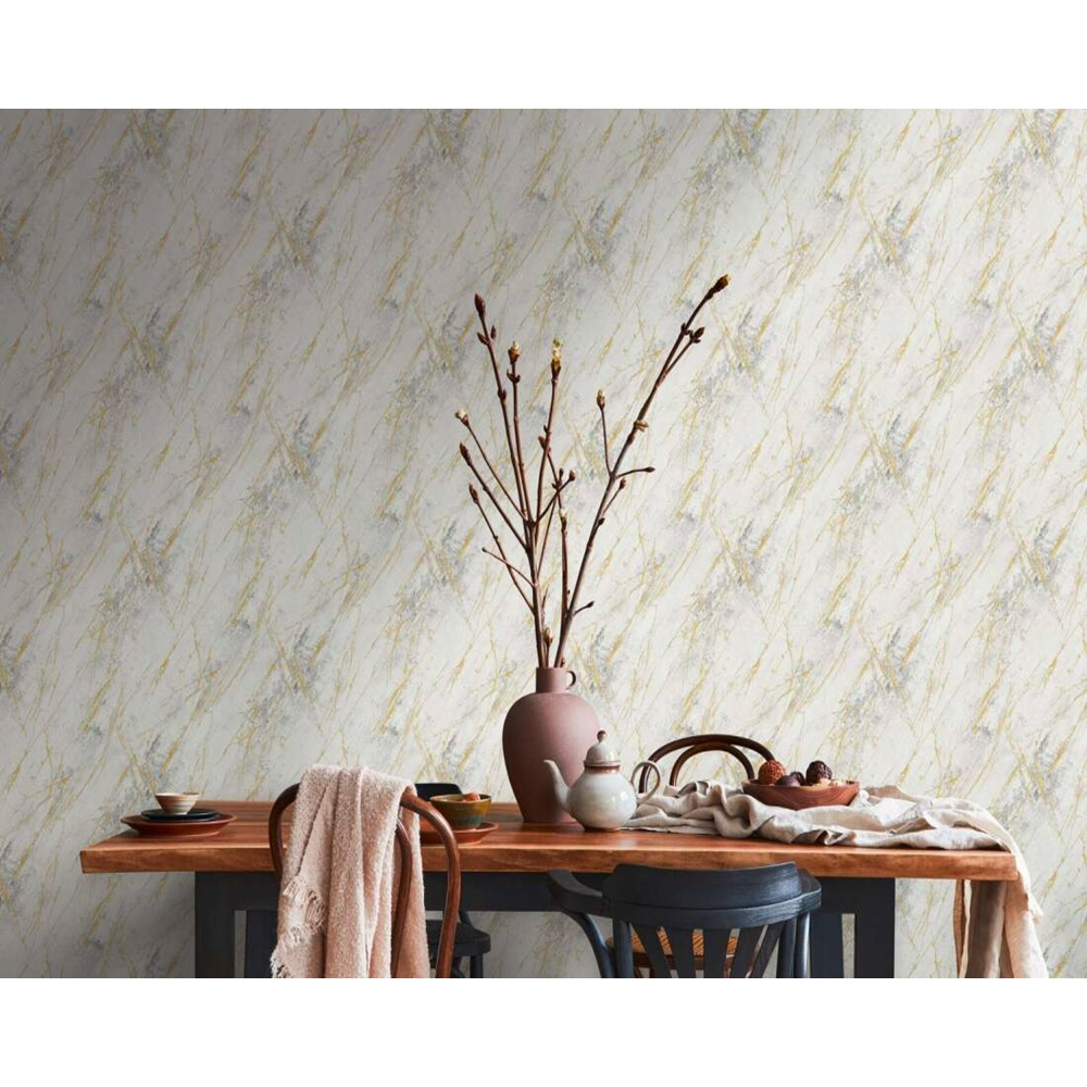 MD wallpaper วอลเปเปอร์ติดผนังชนิดทากาว ลายหินอ่อน    คอลเลกชัน wood n stone 4