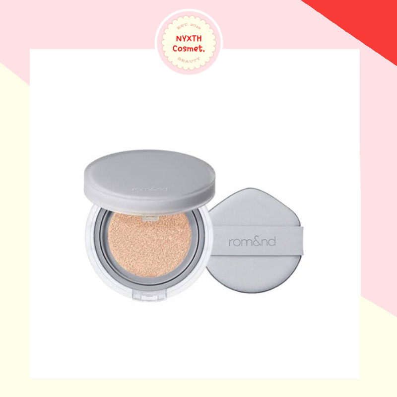 แท้/ฉลากไทย Romand Nu Zero Cushion 15g คุชชั่นงานผิว เนื้อแมตต์