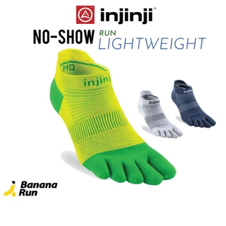 Injinji Run Lightweight No-Show ถุงเท้าแยกนิ้ว ข้อสั้น
