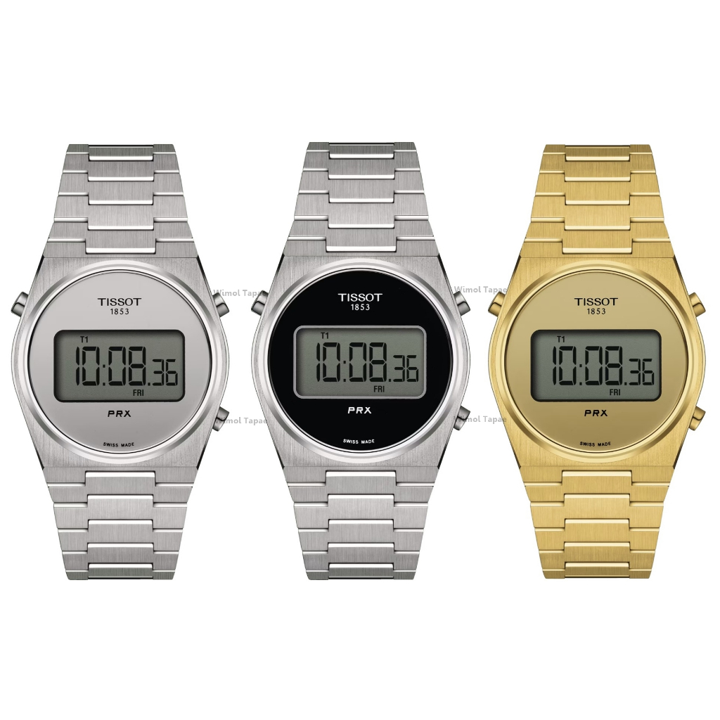 (ประกันศูนย์ไทย) TISSOT PRX DIGITAL 35 MM (พร้อมส่ง)