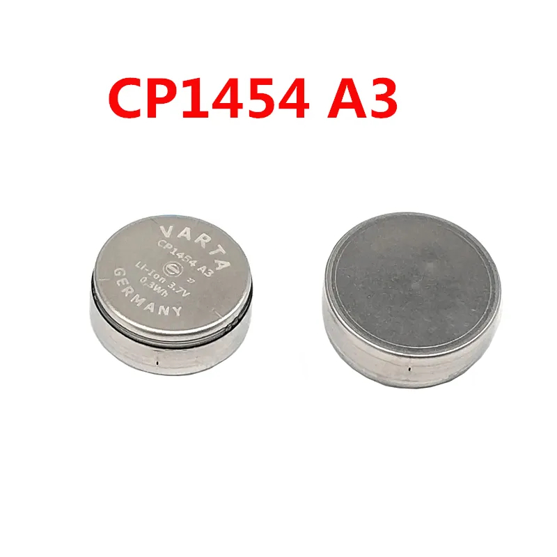 VARTA CP1454 A3 3.7V rechargeable battery Bluetooth lithium battery earphone headset dedicated button 1ก้อน