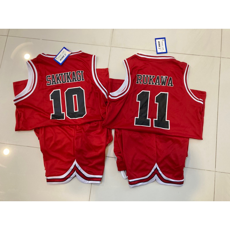 ชุดบาส Shuhoku 10,11 (ป้าย Sports) พร้อมส่ง