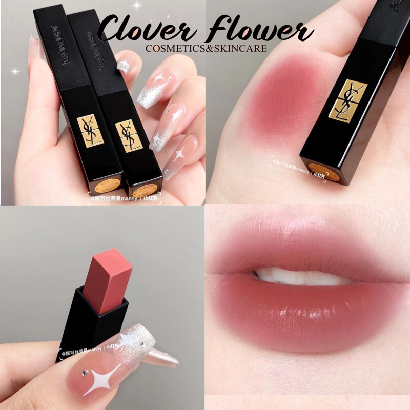 ป้ายไทย YSL ROUGE PUR COUTURE THE SLIM VELVET RADICAL,Ysl slim velvet,Yves Saint Laurent Lipstick ลิปสติกวายเอสแอล