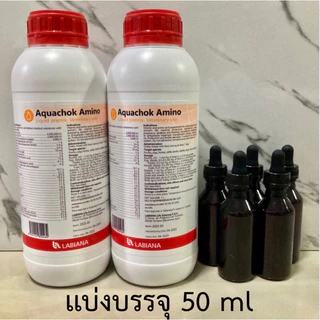 Aquachok Amino วิตามินรวมและกรดอะมิโนที่จำเป็น แบ่ง50ml