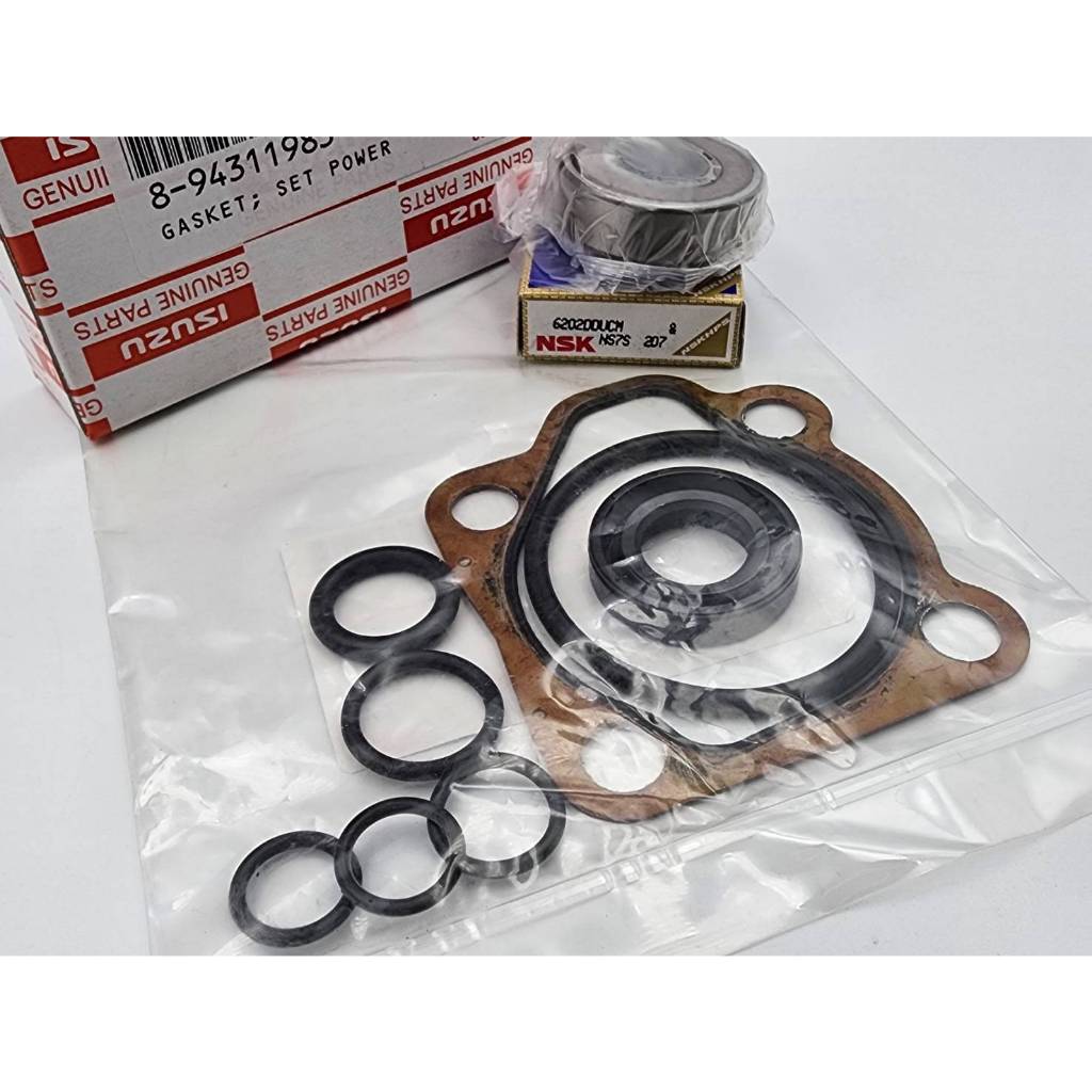 ชุดซ่อมตัวปั่นเพาเวอร์ ISUZU TFR 4JA1 100% รุ่นลูกปืนใหญ่6203RS รหัสสินค้า 8-97084147-0 ชุดซ่อมปั้มปั่น