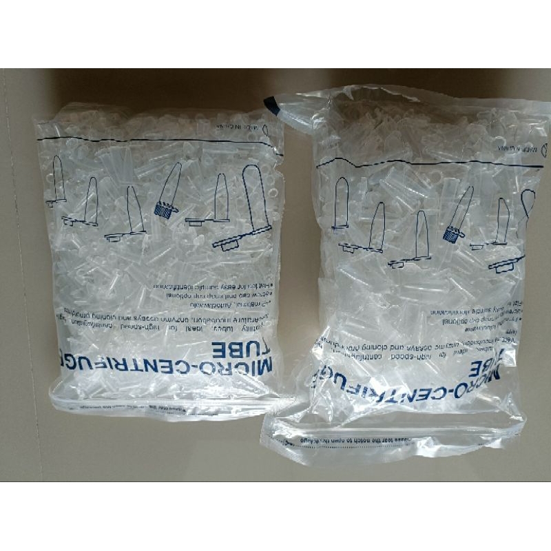 Micro-centrifuge tube 0.5 และ 1.5 ml...CE IVD