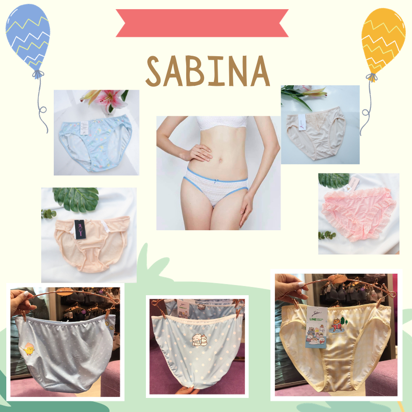 Sabina size M กางเกงชั้นใน ป้ายห้อยครบ ลดจากป้าย 250-299 ฿