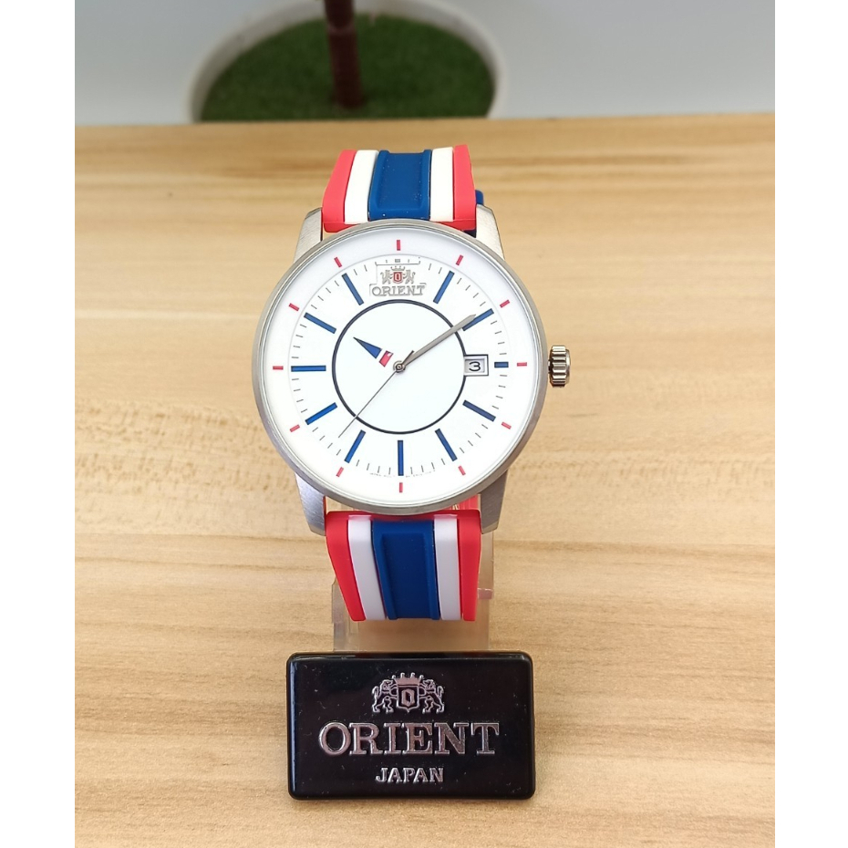 นาฬิกา ORIENT Limited เฉลิมฉลองประเทศไทย สายยางธงชาติ (พร้อมสายเหล็กอีก1เส้น) รับประกัน1ปี