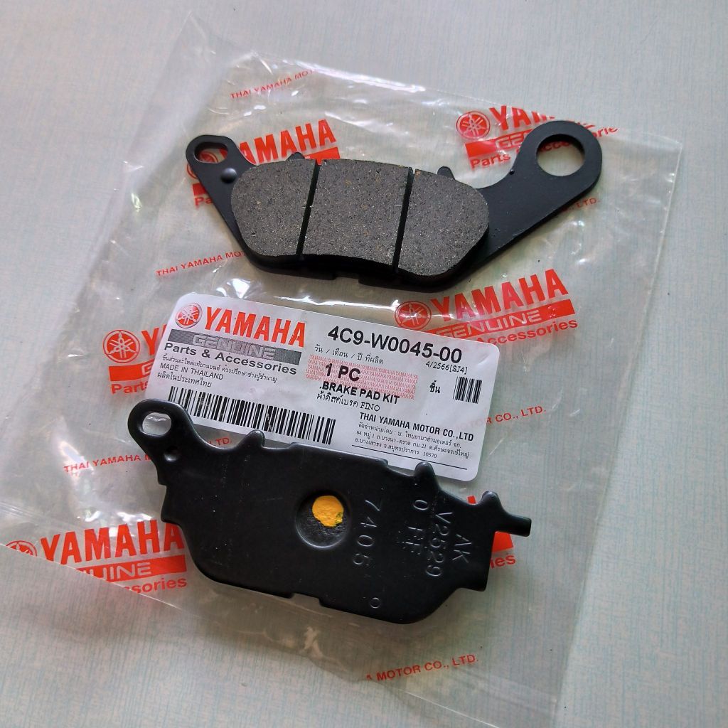 ผ้าเบรคหน้า ผ้าดิสเบรคหน้า YAMAHA Fino FINO-115 i SPARK-NANO, X1R, TTX, SPARK135, MIO-125 ผ้าเบรค 10