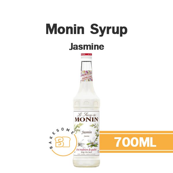 Monin Syrup Jasmine โมนิน ไซรัป มะลิ โมแนง ไซรัป น้ำเชื่อม โมนิน 700ML