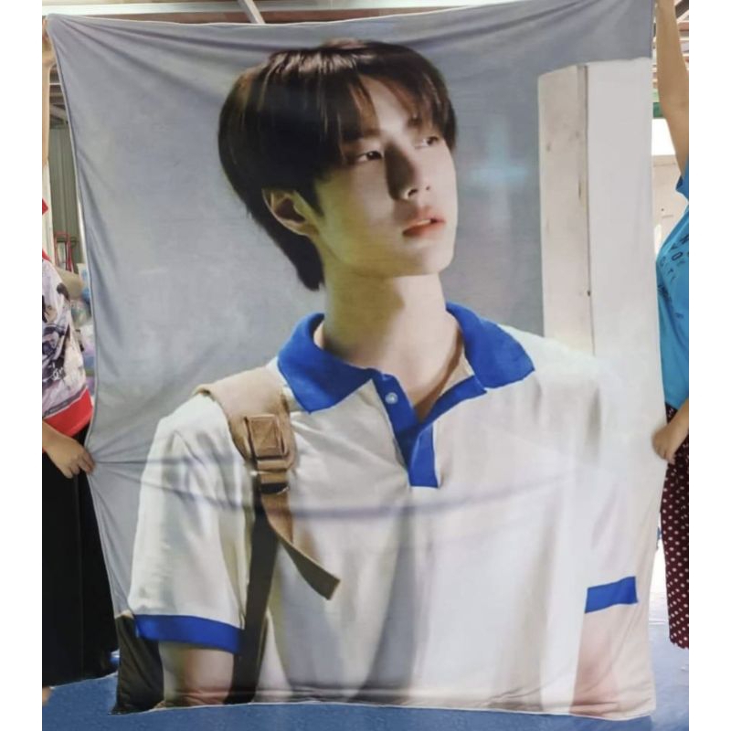 ผ้าห่มนาโนสกรีนรูป ขนาด150*200ซม.(ส่งรูปที่ต้องการสกรีนในแชทค่ะ)