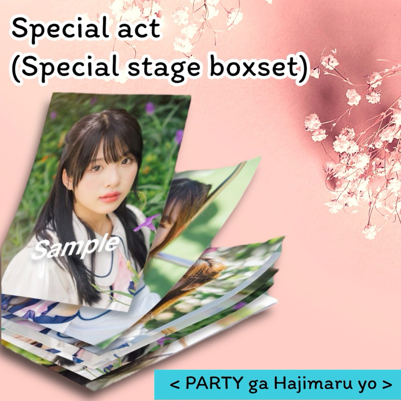 Special act จาก Special stage boxset CGM48 ‘PARTY ga Hajimaru yo’ แท้ อฟช. (เริ่มจัดส่ง 6/11/66)