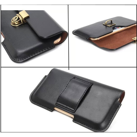 🔰 Elegant กระเป๋า ซอง คาดเอว ใส่มือถือ สำหรับ ไอโฟน ซัมซุง มี ขนาด 5.1 - 6.7 นิ้ว