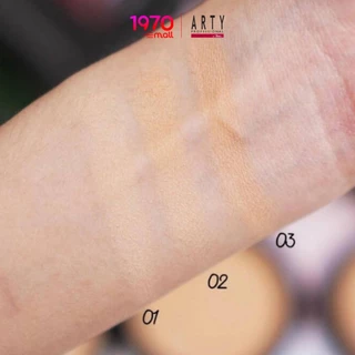 ARTY แป้งผสมรองพื้น Super Perfect Powder SPF25 11g. คุมมัน ผิวเนียนตลอดวัน