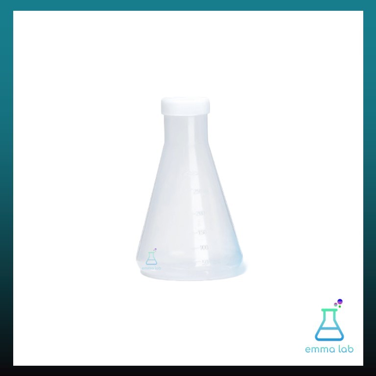 ขวดชมพู่ พลาสติก Plastic Erlenmeyer Flask with Scale อุปกรณ์วิทยาศาสตร์ - รูปที่ 5