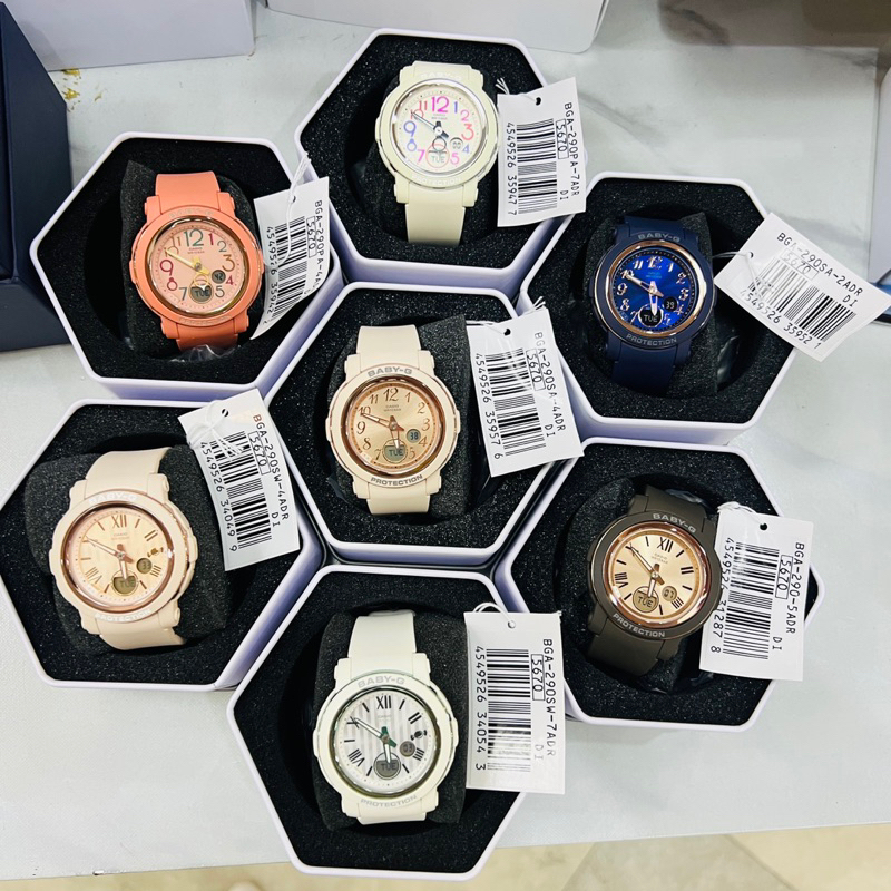 นาฬิกาผู้หญิง Baby-G รุ่น  ซีรีส์ BGA-290 เบบี้จี สินค้าของใหม่ ของแท้ รับประกันศูนย์ 1 ปี