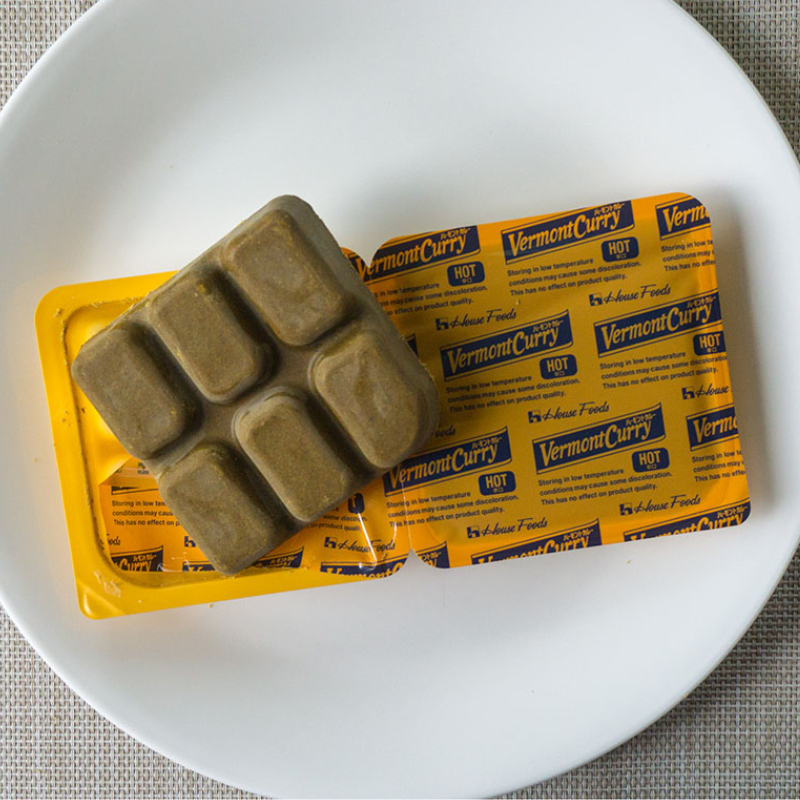 เฮ้าส์ เครื่องแกงกะหรี่ แบบก้อน เผ็ดมาก 115 กรัม - Japanese Vermont Curry Hot 6 Servings 115g - รูปที่ 2