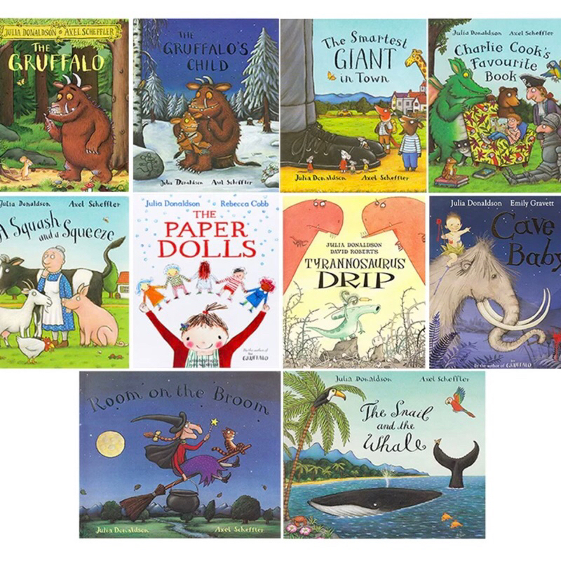 (พร้อมส่ง) มือ1 The Gruffalo เซตนิทานสุดฮิต ของ Julia Donaldson Picture Book