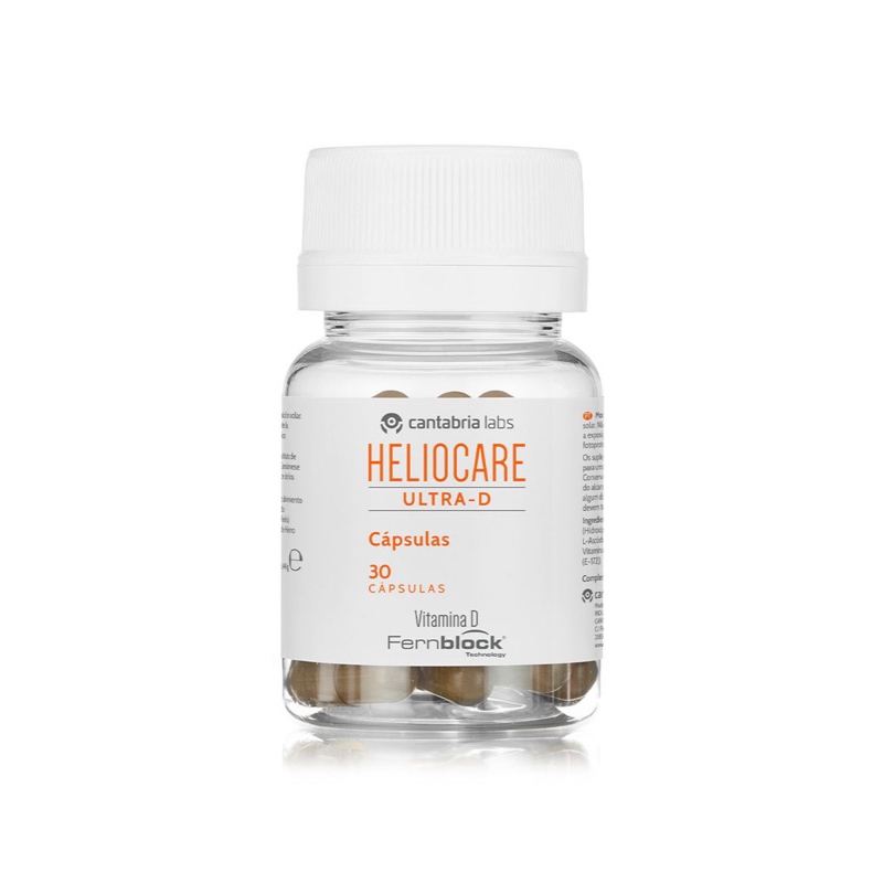 กันแดดแรงสุด Heliocare Ultra-D Oral - 30 caps นำเข้าแท้💯% กันแดดกิน เข้มข้น2เท่า* ลดฝ้ากระป้องกันผิวไหม้แดด