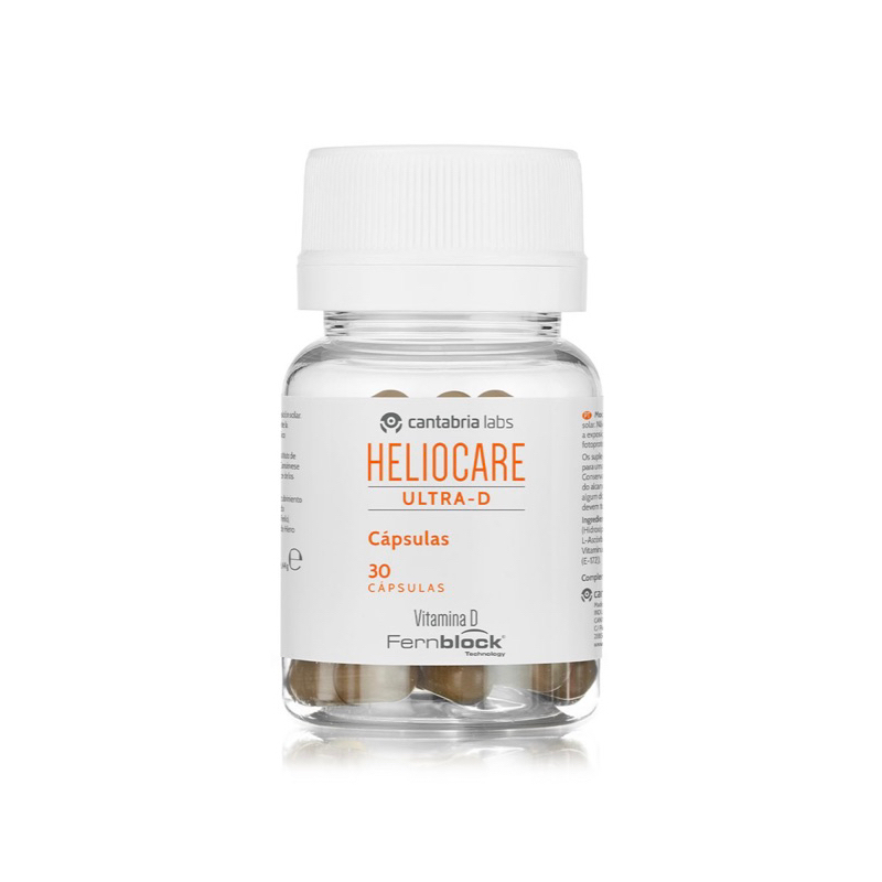 กันแดดแรงสุด Heliocare Ultra-D Oral - 30 caps นำเข้าแท้💯% กันแดดกิน เข้มข้น2เท่า* ลดฝ้ากระป้องกันผิว