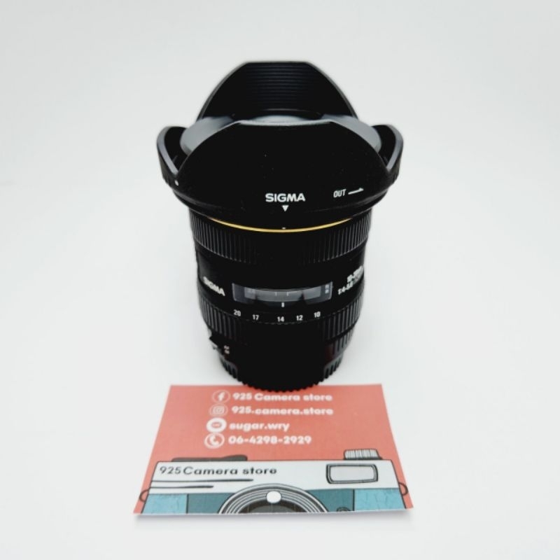 เลนส์ SIGMA 10-20mm f4-5.6 for Canon