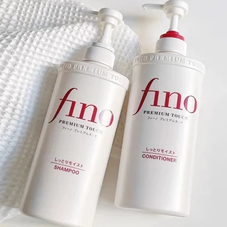 แชมพู / ครีมนวด Shiseido Fino Premium Touch Hair Shampoo / Conditioner 550ml ช่วยฟื้นฟูผมเสีย เส้นผมแข็งแรง