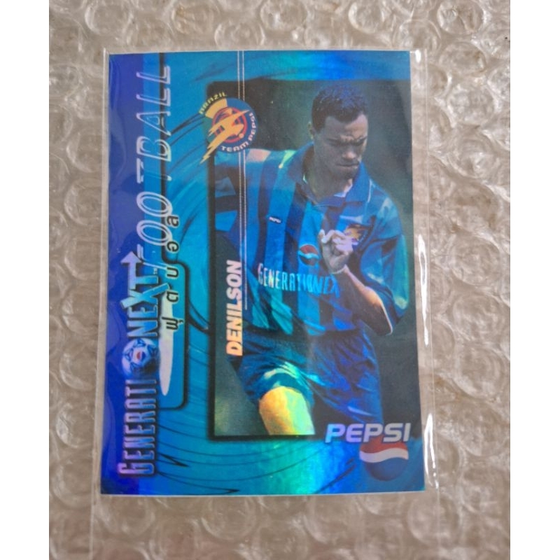 Team Pepsi Generation Next Soccer Football Card 35 Denilson Brazil Thailand