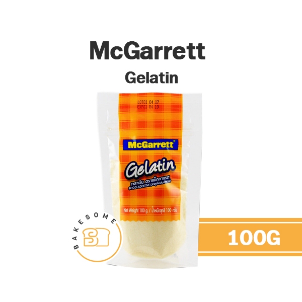 McGarrett Gelatin แม็กกาแรต เจลาติน ผงเจลาติน 100G