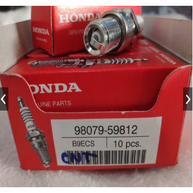 หัวเทียน​ NGK​ HONDA​ แท้​ ใส่​ KR​150 LS DASH NSR150-SP เบอร์​ B9ECS/B9ES