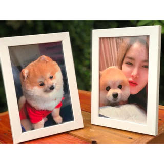 กรอบโมเดิร์นกระจก 1 แถม 1 ขนาด 4x6 นิ้ว พร้อมรูป
