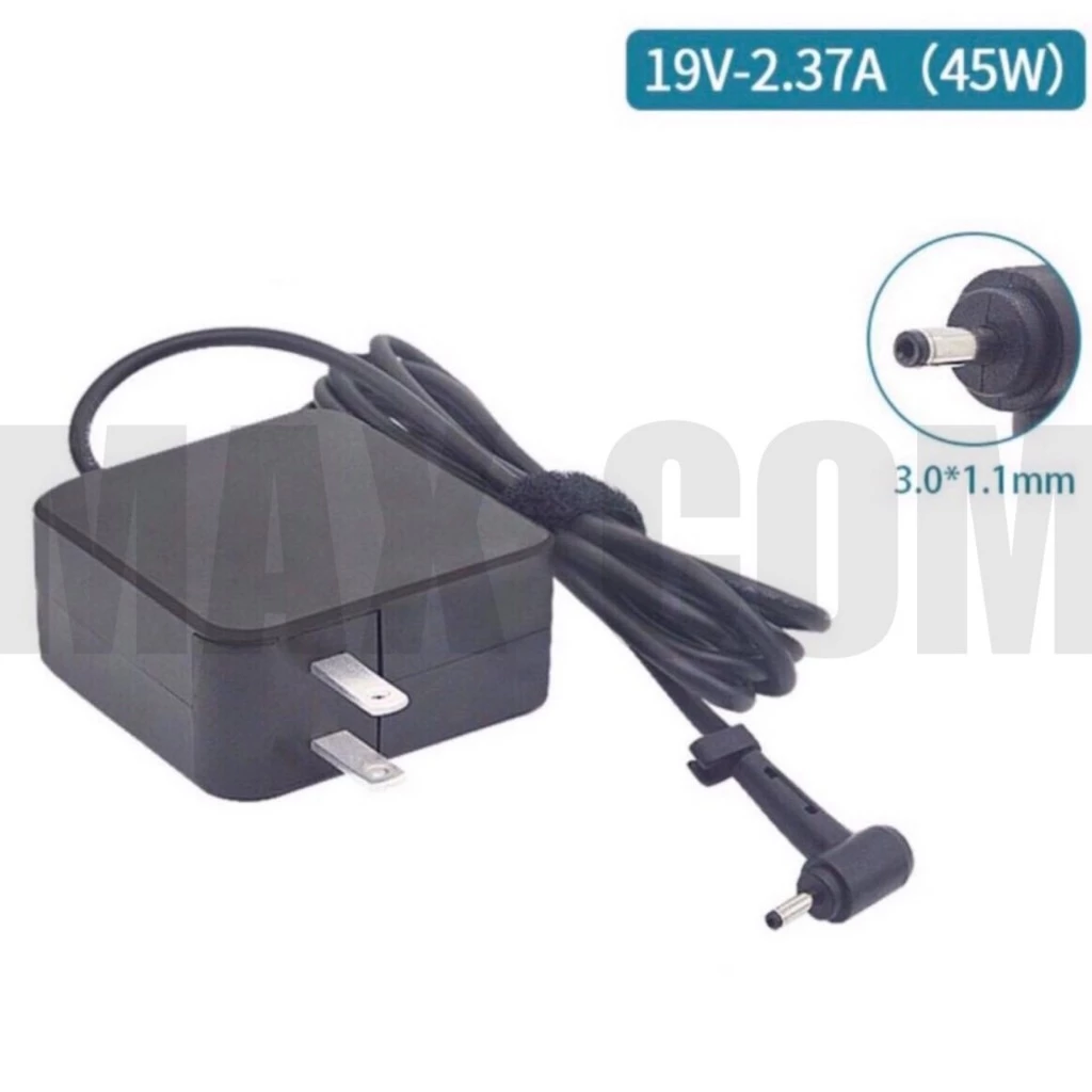 Acer Adapter ของแท้ 19V/2.37A 45W หัวขนาด 3.0*1.1mm สายชาร์จ เอเซอร์ อะแดปเตอร์, สายชาร์จ Acer