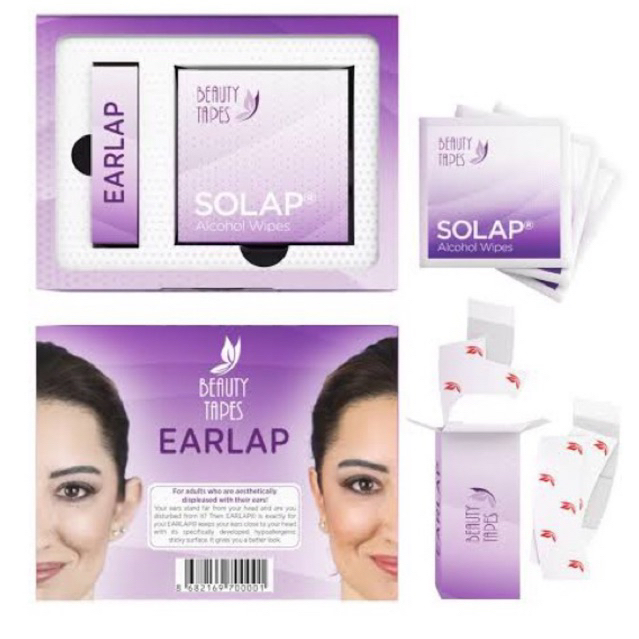พร้อมส่ง Beauty tapes earlaps 20 ชิ้น เทปติดหูกาง แก้หูกาง ติดแน่นใส่ว่ายน้ำได้ ไม่หลุด