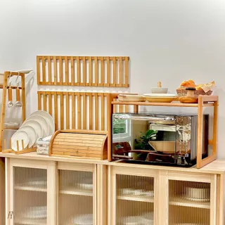 MAAI Design Obun Shelf ชั้นวางไมโครเวฟ ชั้นวางของอเนกประสงค์ หรือชั้นวางเตาอบไมโครเวฟ สไตล์ญี่ปุ่น