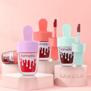 M388 ลิปกลอส ไอศกรีมน่ารัก 6 สี เนื้อบางเบา นุ่มลื่น ให้ความ…