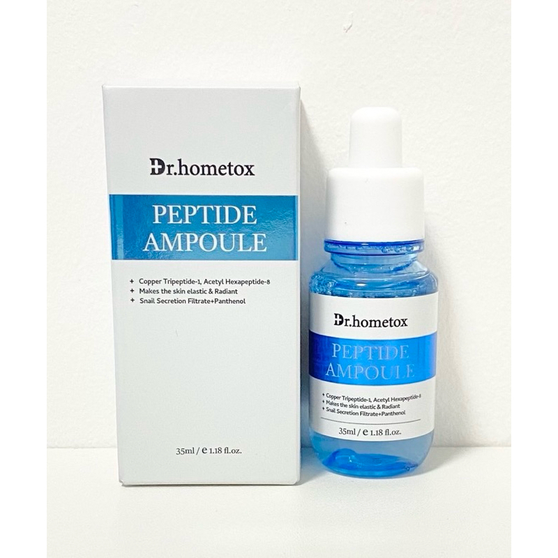 ((แท้💯%จากเกาหลี)) Dr.Hometox Peptide Ampoule (35 ml.) เติมน้ำให้ผิวดูสุขภาพดี