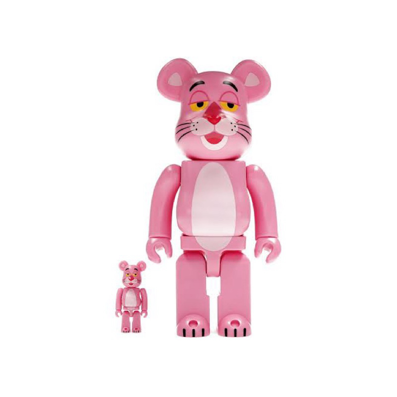 Bearbrick Pink Panther 400+100% ของแท้