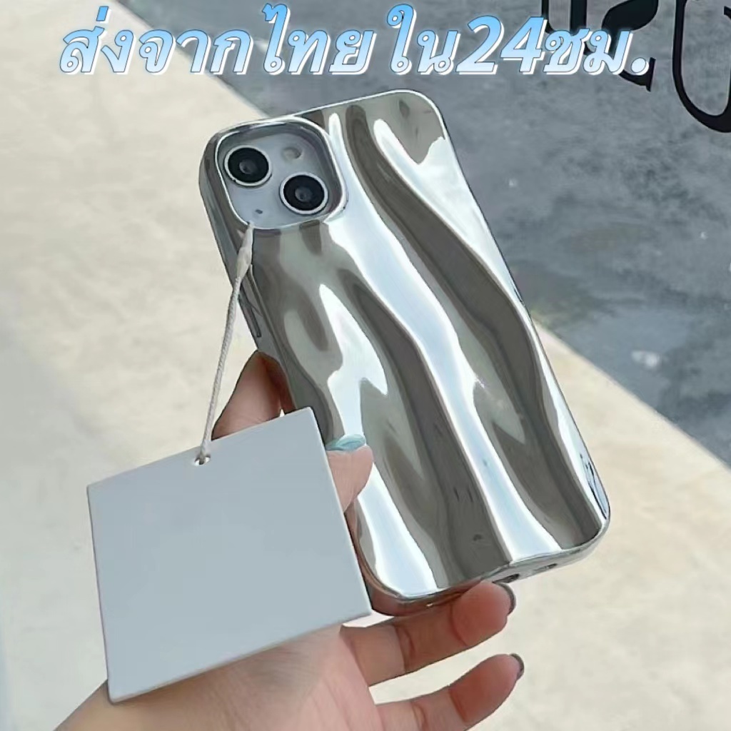 ส่งจากไทยใน24ชม. เคสไอโฟน 14 13 12 11 Pro Max เคส for iPhone 11 พกง่ายๆ การป้องกันการตก แฟชั่น เรียบง่าย Case
