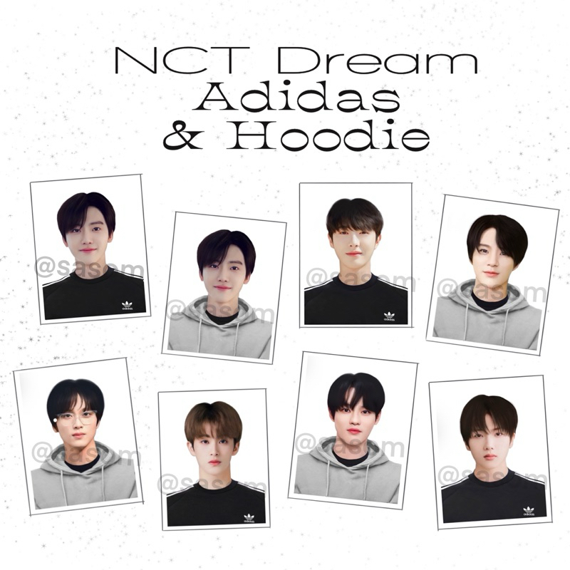 รูปติดบัตร ID PHOTO NCT DREAM (Adidas+ Hoodie)