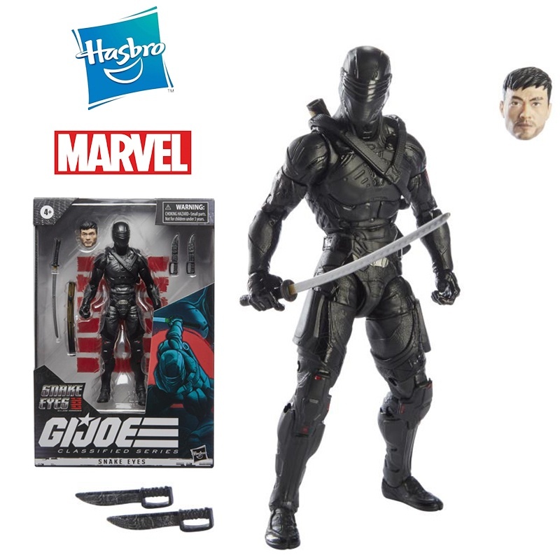 Hasbro G.I.JOE Classified Series Snake Eyes 6 Inches 16Cm Action Figure
