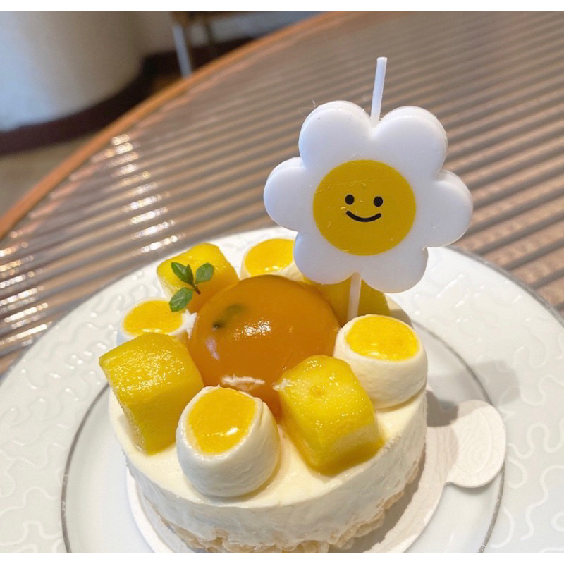 เทียนวันเกิดดอกเดซี่ เทียนดอกไม้น่ารัก พร้อมจัดส่ง