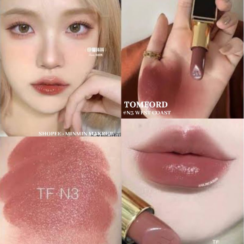 TOMFORD LIP COLOR LIPSTICK สี West Coast แบ่งขายสำหรับทดลอง