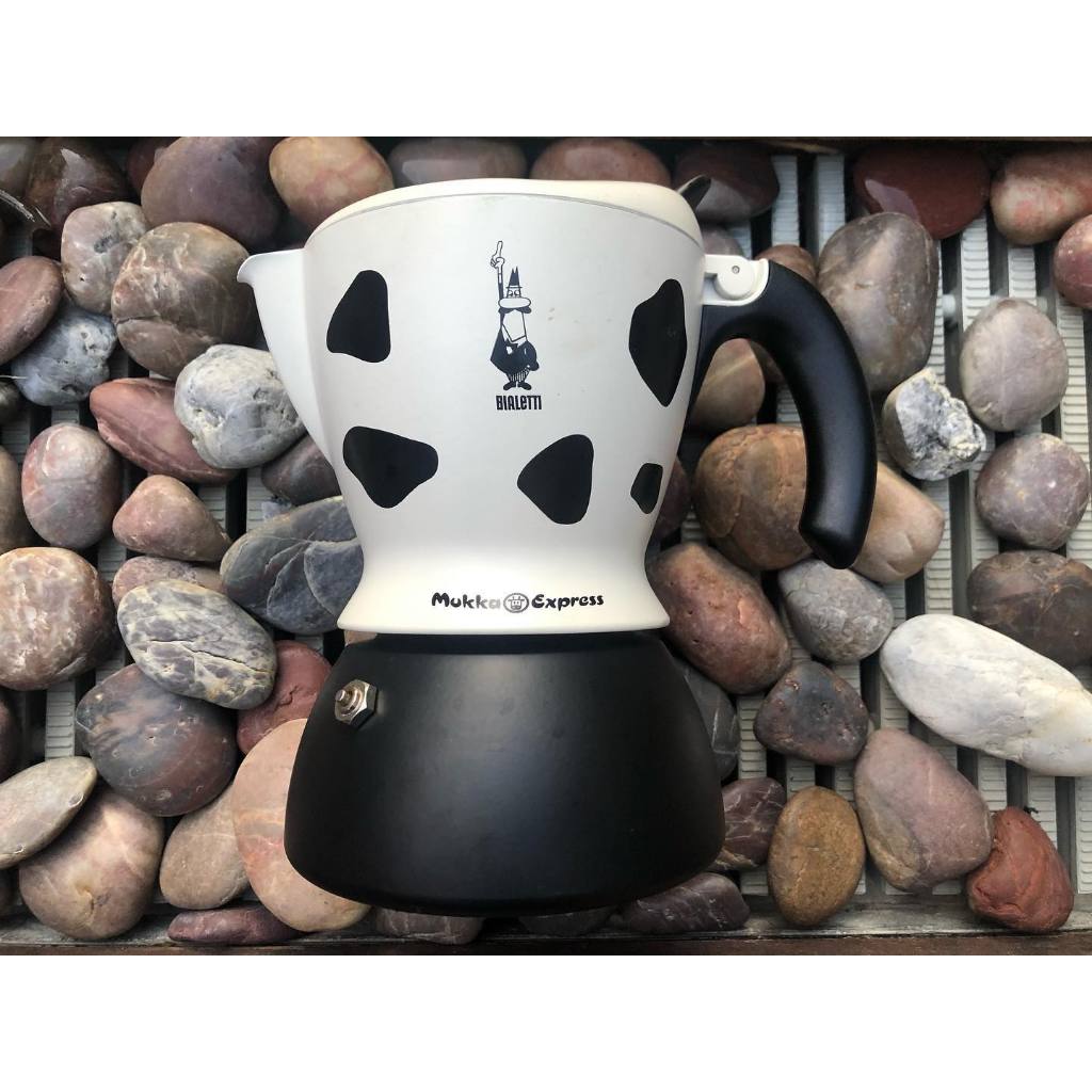 Bialetti Moka Mukka Express เครื่องชงกาแฟ ขนาดเล็ก อะลูมิเนียม