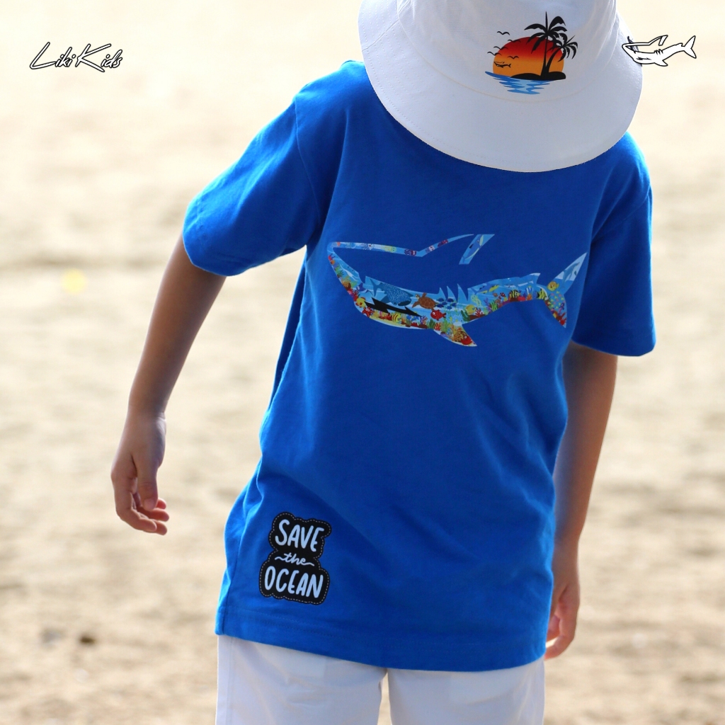 เสื้อยืด "Liki kids x save the ocean"