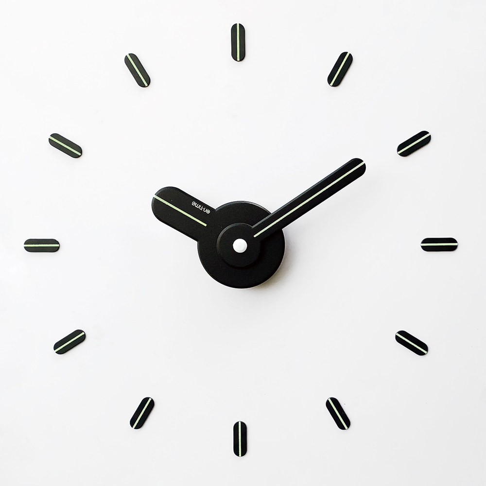 นาฬิกาOn-Time V1M Night glow(เรืองแสง) 48-60 เซน Wall Clockนาฬิกาแขวนผนัง ไม่เจาะผนัง เข็มนาฬิกาใหญ่