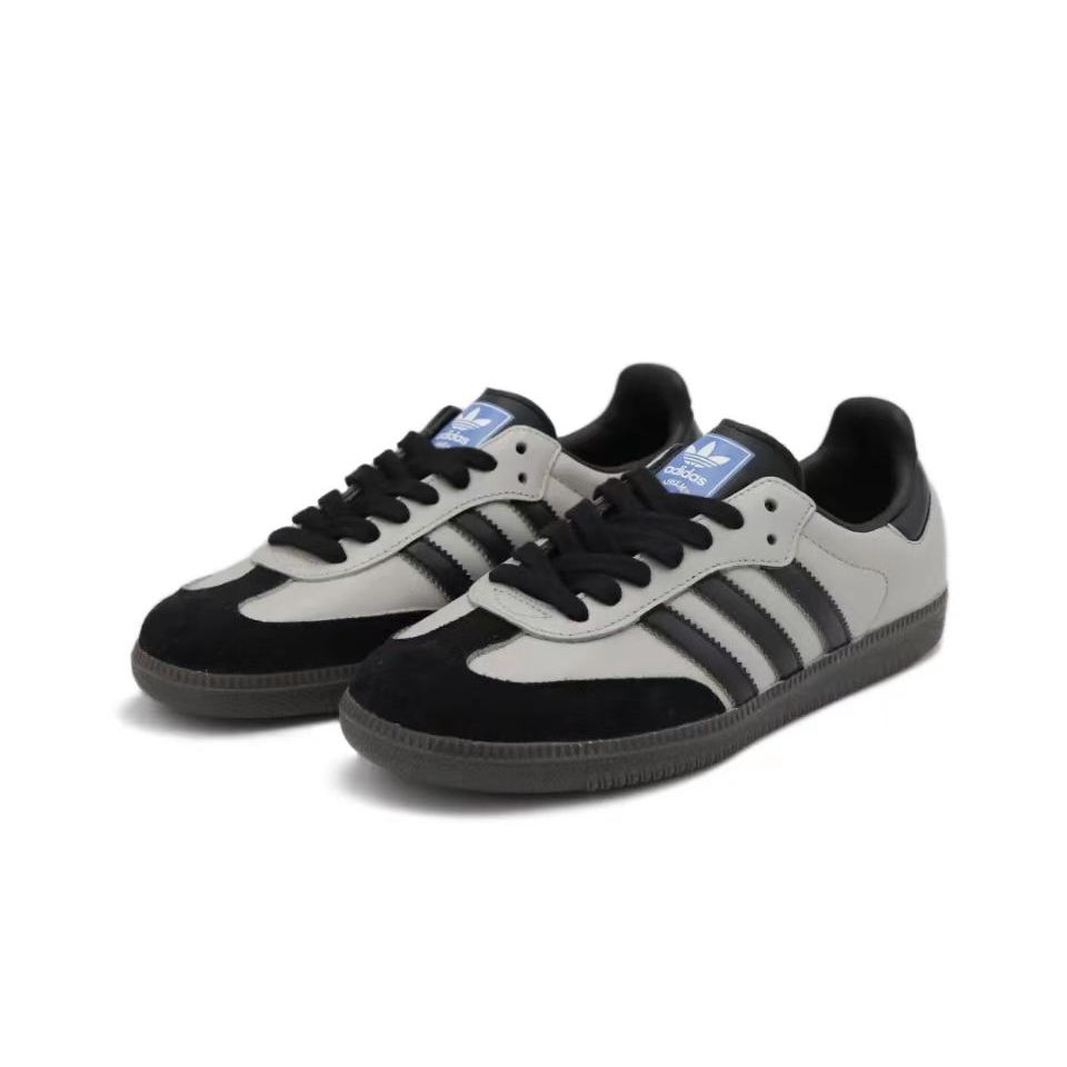 (ของแท้ 100%) adidas originals Samba og รองเท้าผ้าใบลำลองและสบายสำหรับผู้ชายและผู้หญิง