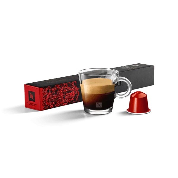 Nespresso Ispirazione Napoli Ground Coffee 10 Capsules เนสเพรสโซ อิซปิราซิโอเน่ นาโปลี แคปซูล